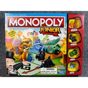 Hasbro Gaming Monopoly Junior Board Game My First Monopoly A6984 Kids Ages 5+